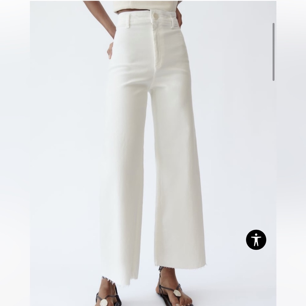 Zara Marine Straight Leg Jeans